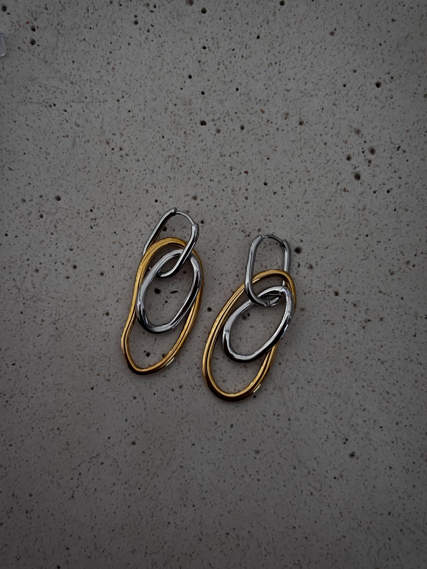 Pendientes Mixed Circles