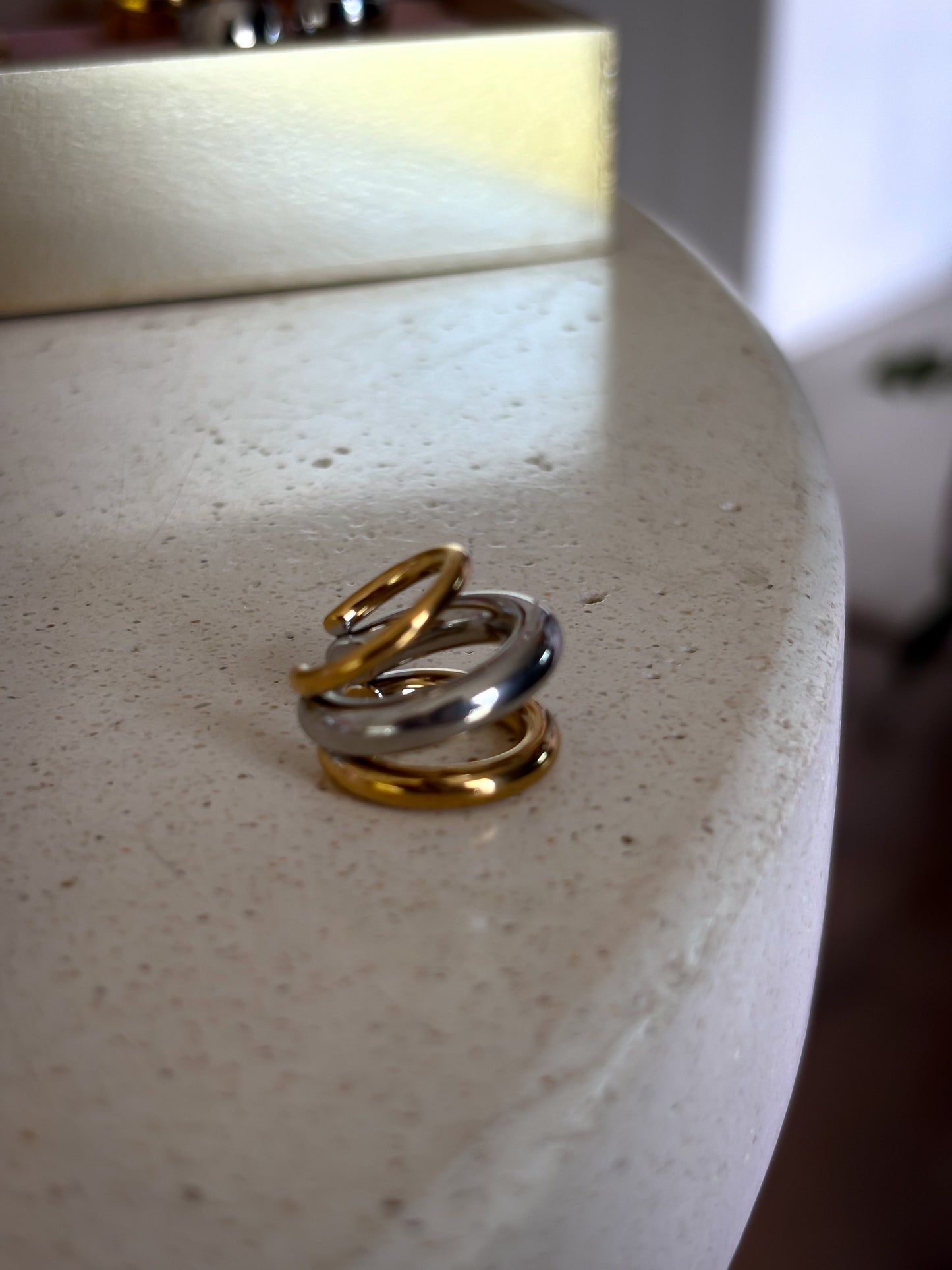 Earcuff Triple Mixed