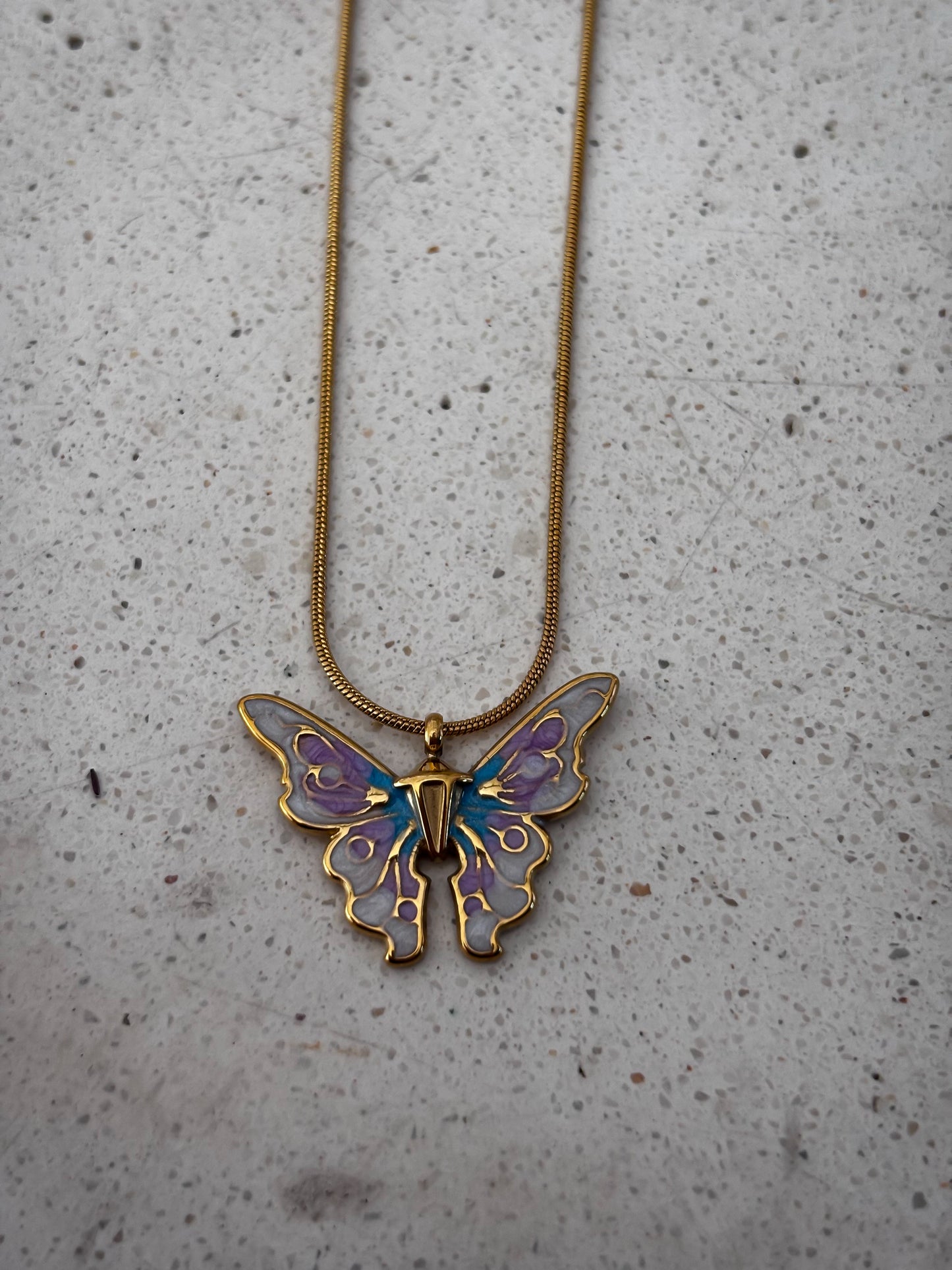 Collar Barbie Butterflies