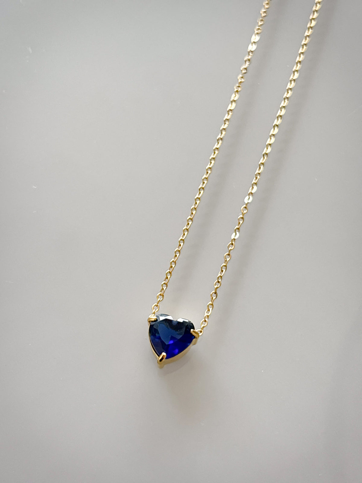 Collar Blue Heart