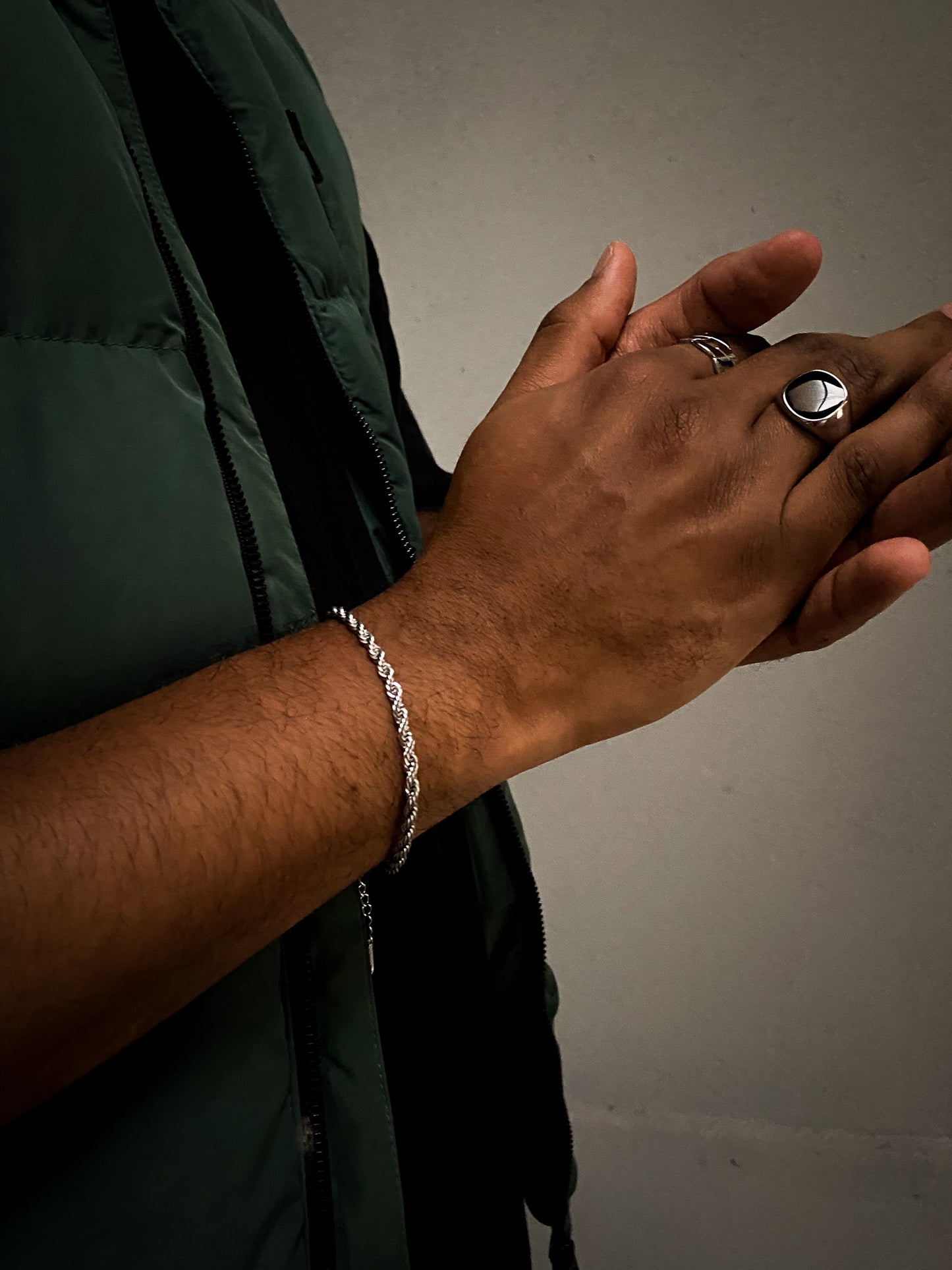 Brazalete Urban “Silver Twist”