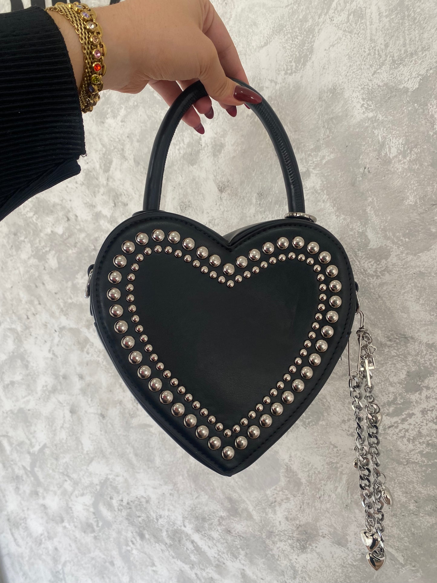 Bolso de Mano" Dark Heart"