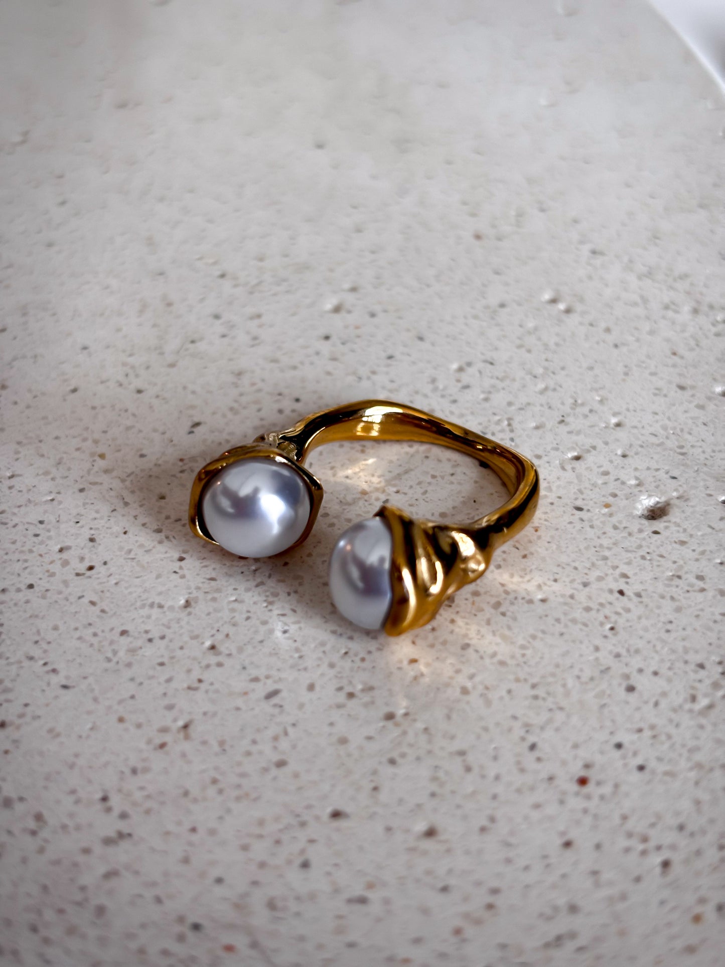Anillo Gold Pearl
