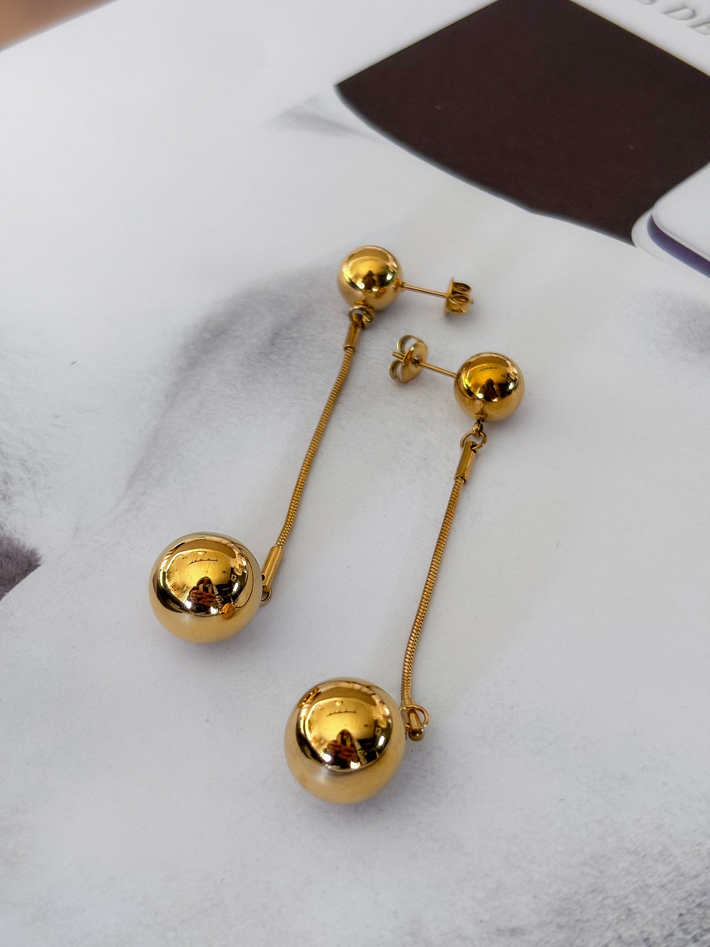 Pendientes Dot Mami Gold