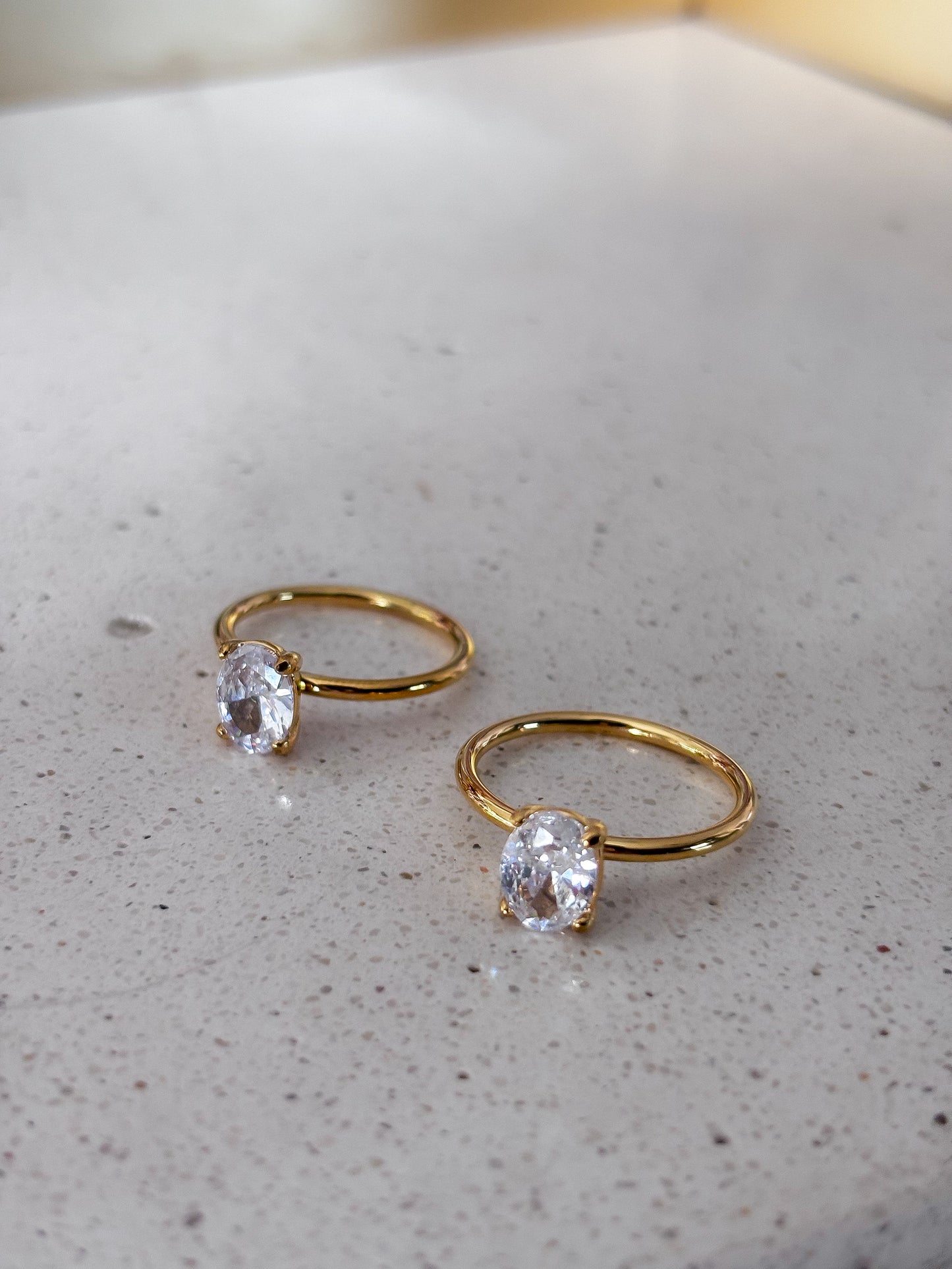 Anillo "Goldie Diamond Girl "
