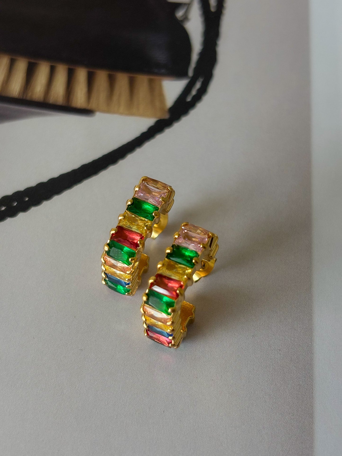 Pendientes Diamond Square