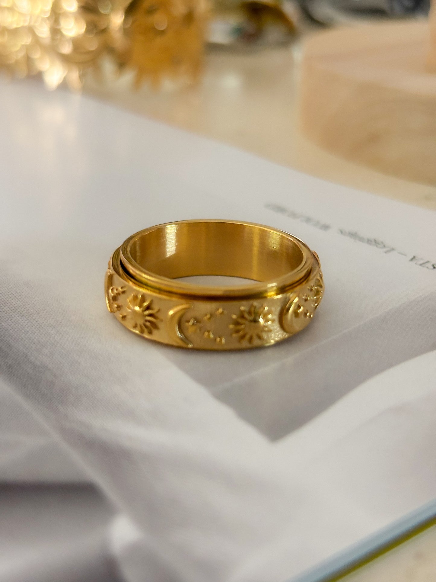 Anillo Spinner Celestial