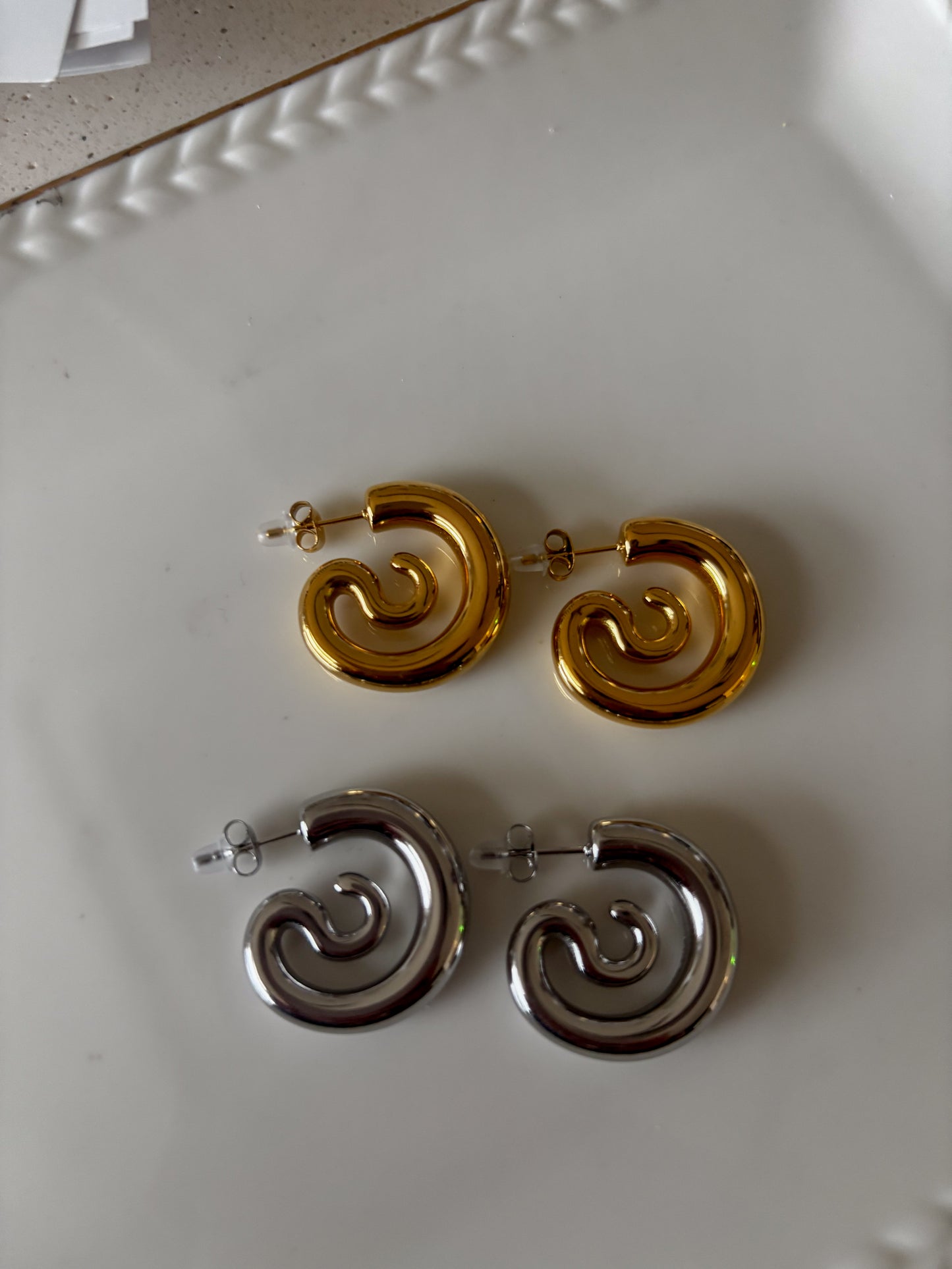 Pendientes Caracola