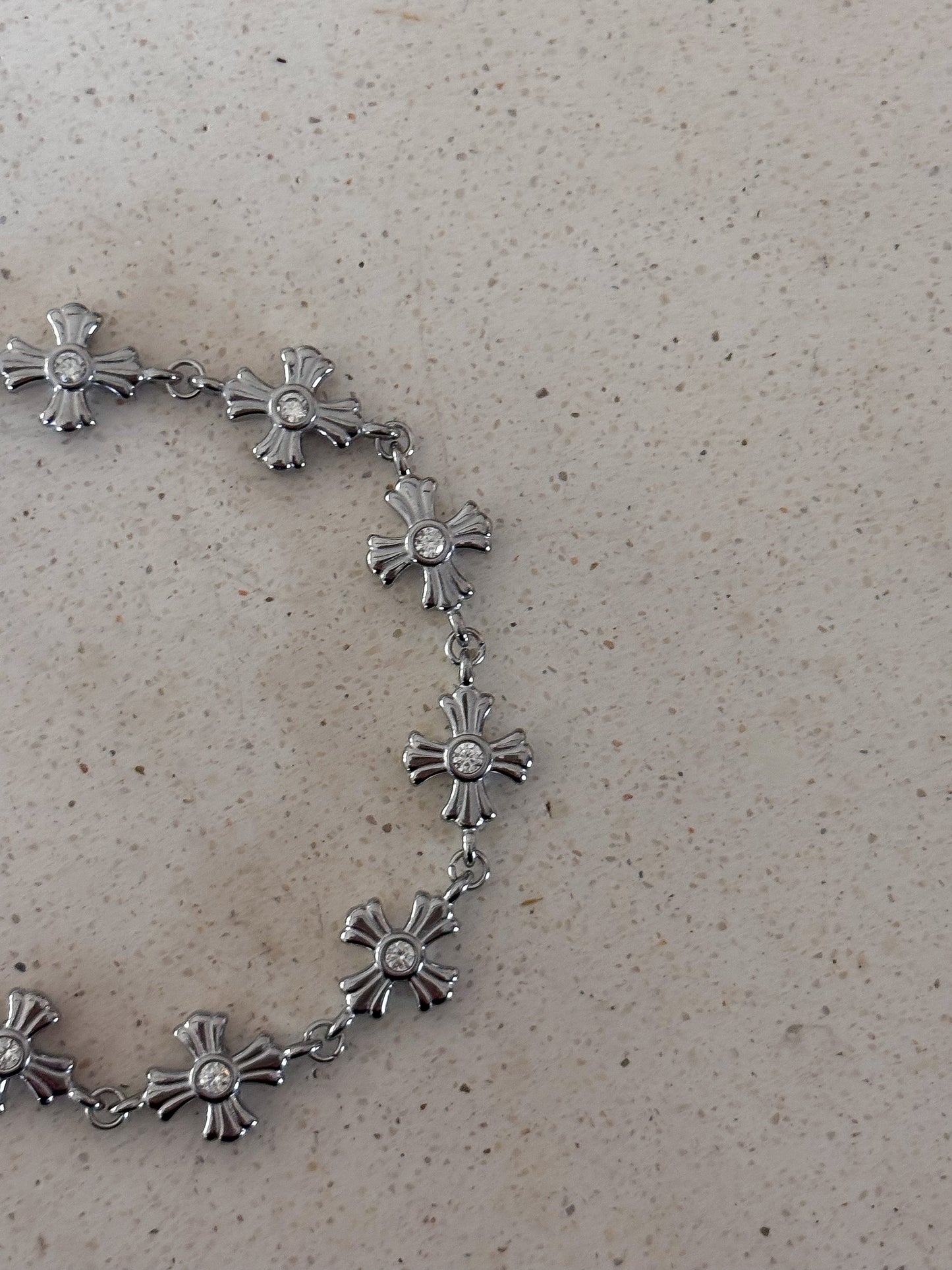 Brazalete "Silver Cross"