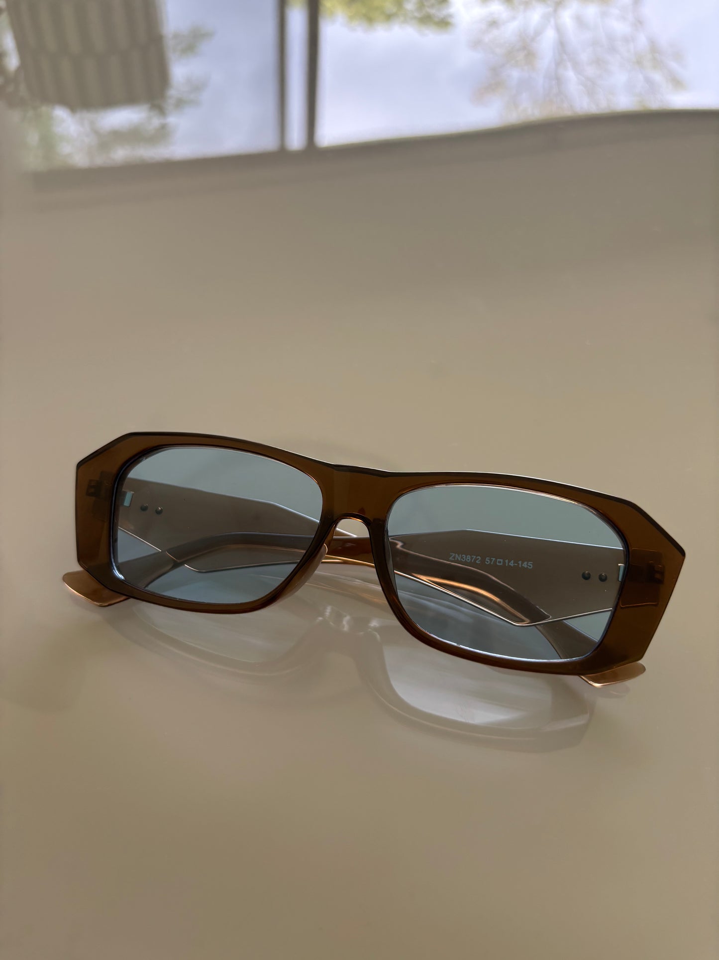 Gafas "Arantza" Coffee blue