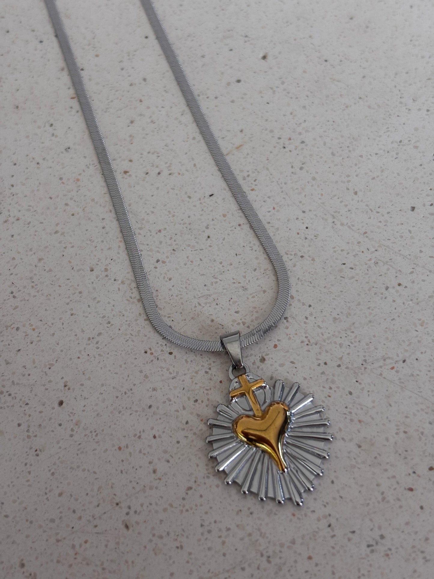 Cadena "Mixed heart"