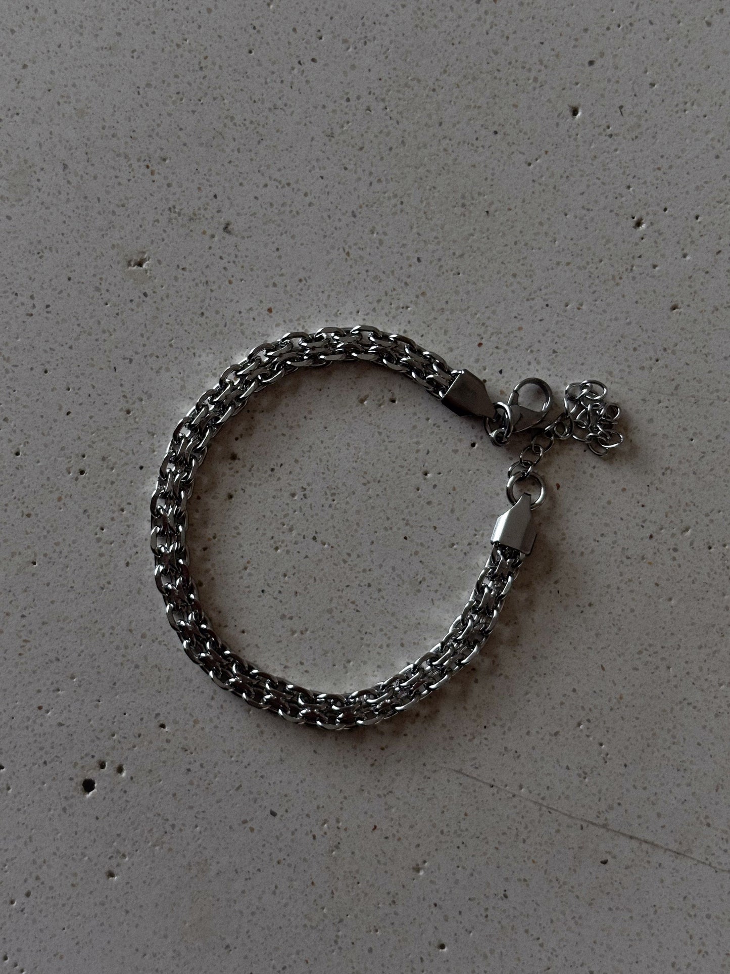 Brazalete Tubing Silver