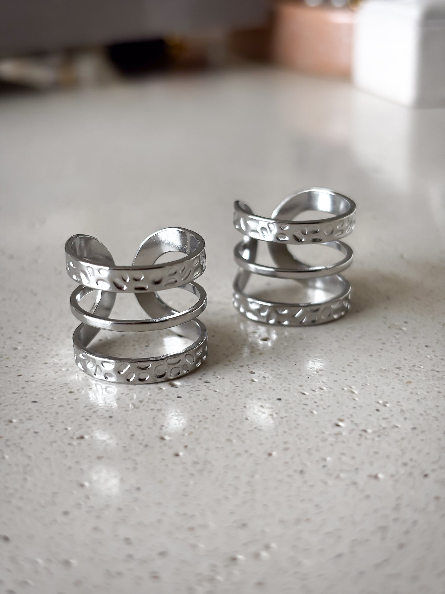 Anillo Silver trio