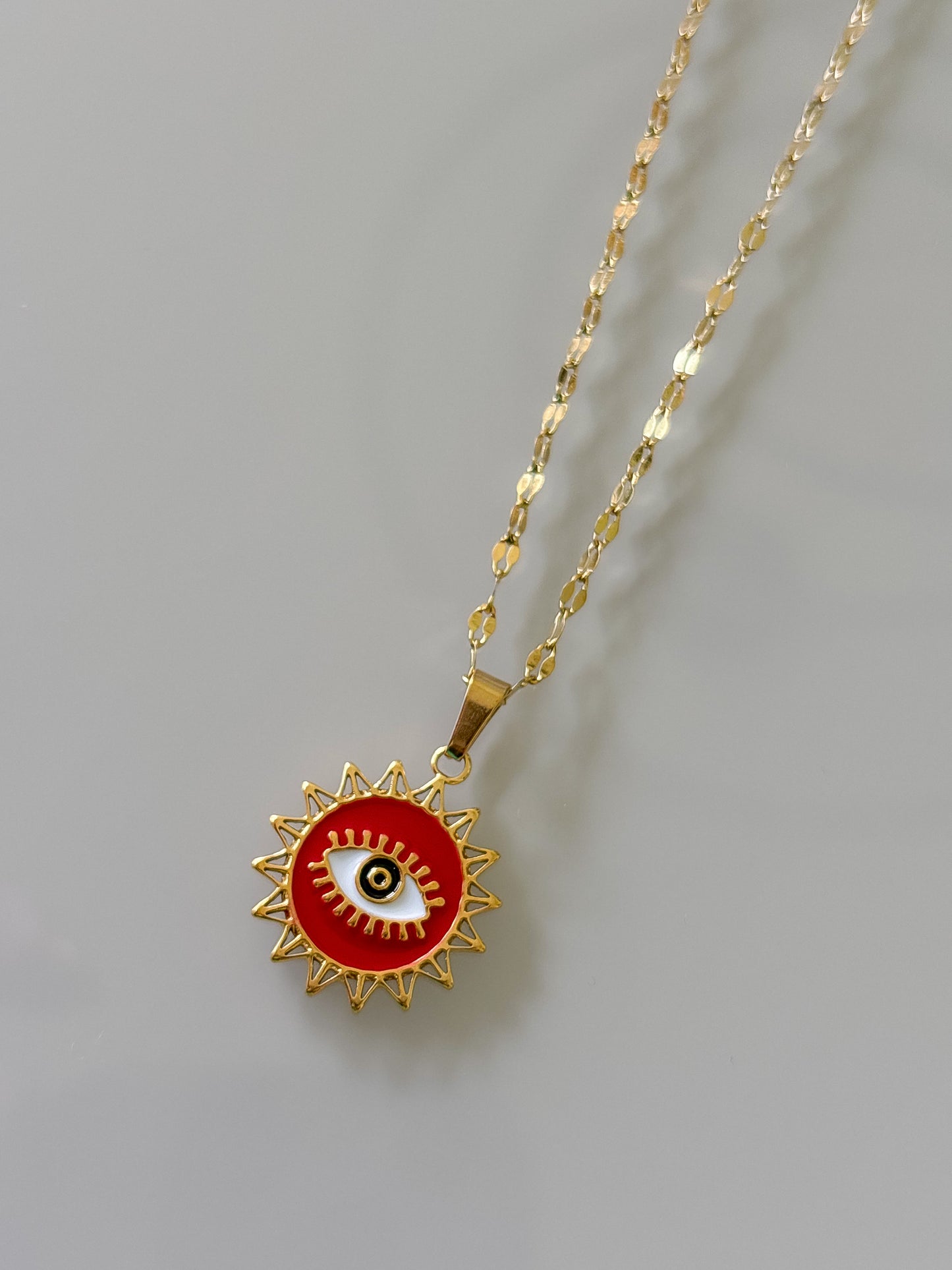 Collar Red Sun