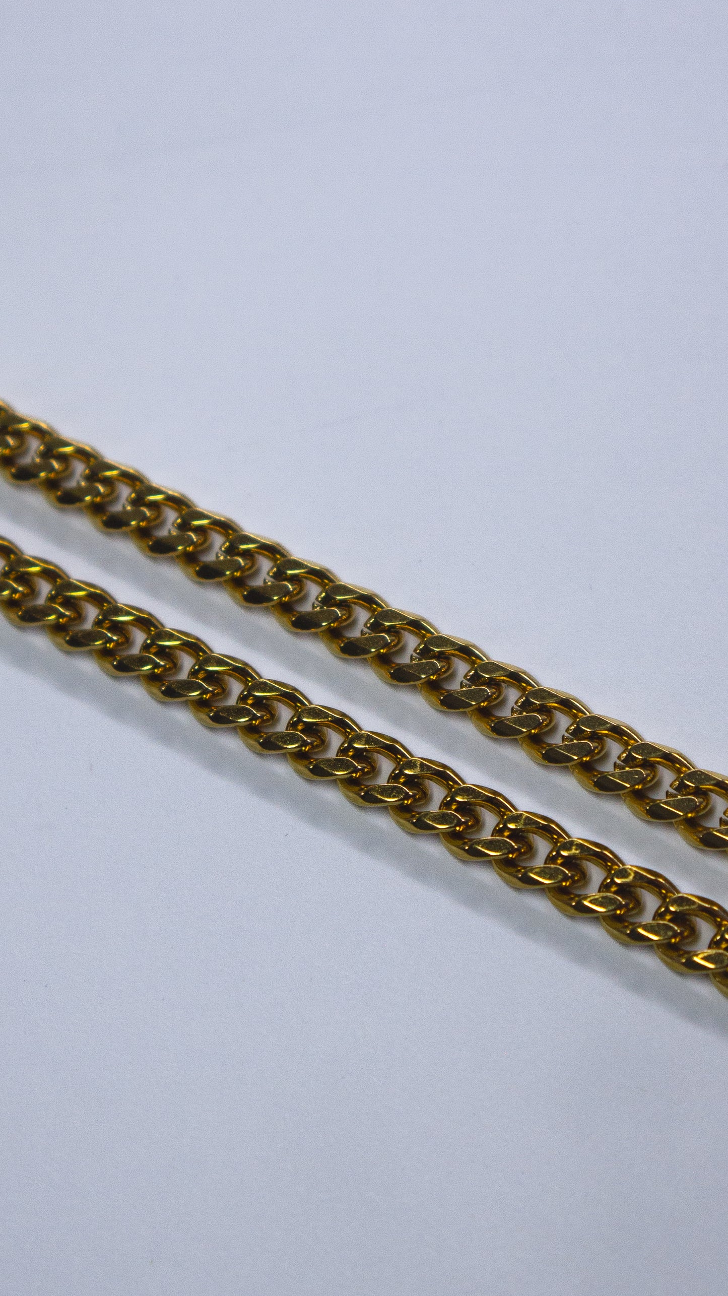 URBAN - Cadena - Gold Martillada 5mm