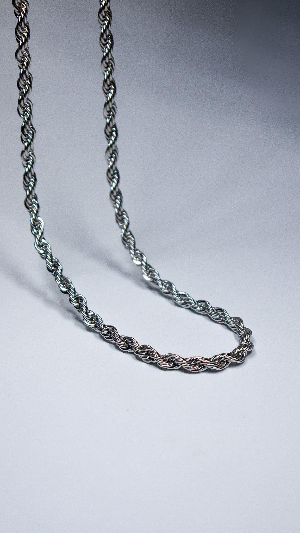 URBAN - Cadena - Big Silver Cordón Twist