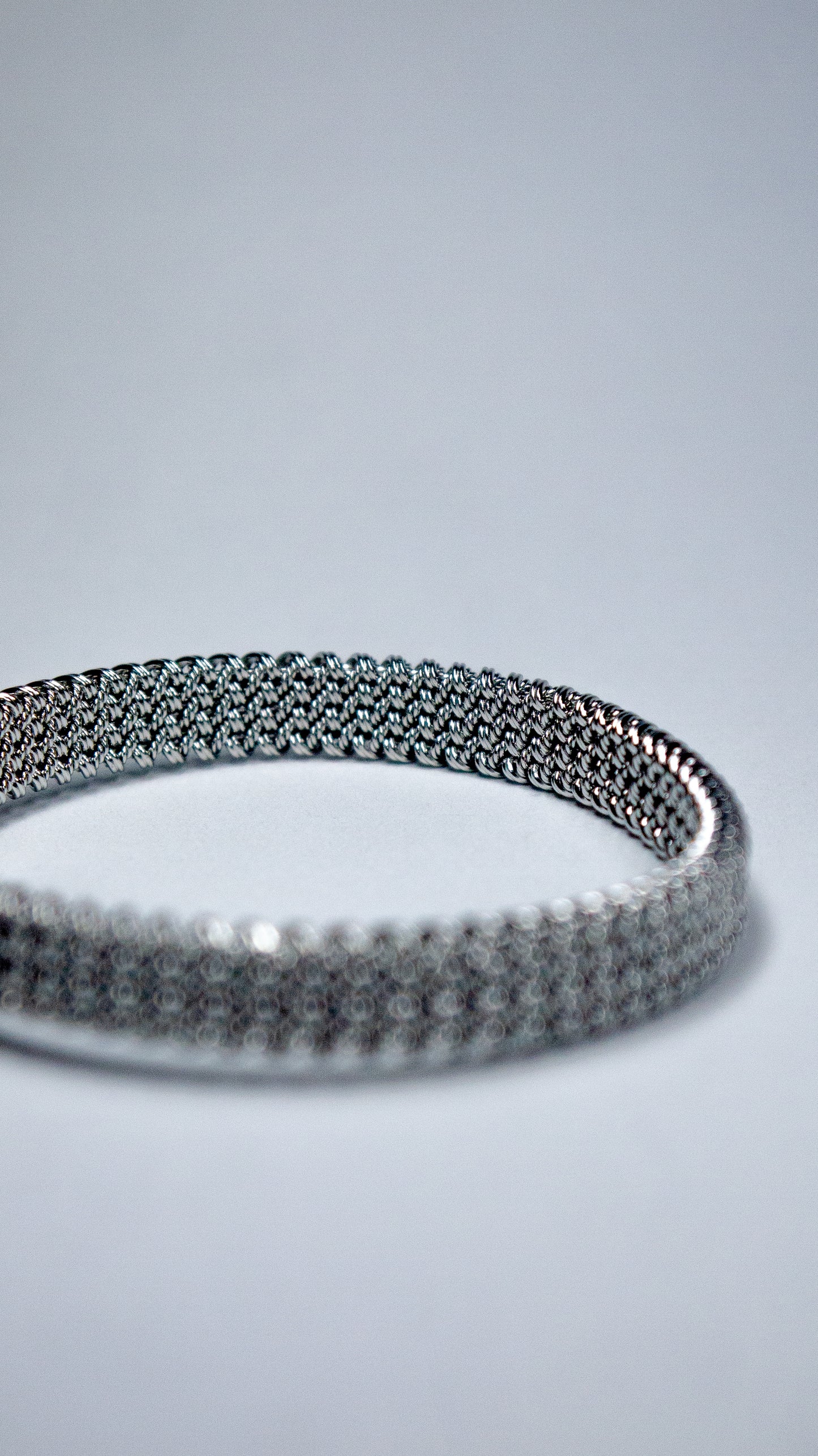 URBAN - Brazalete - Elastic Net Silver