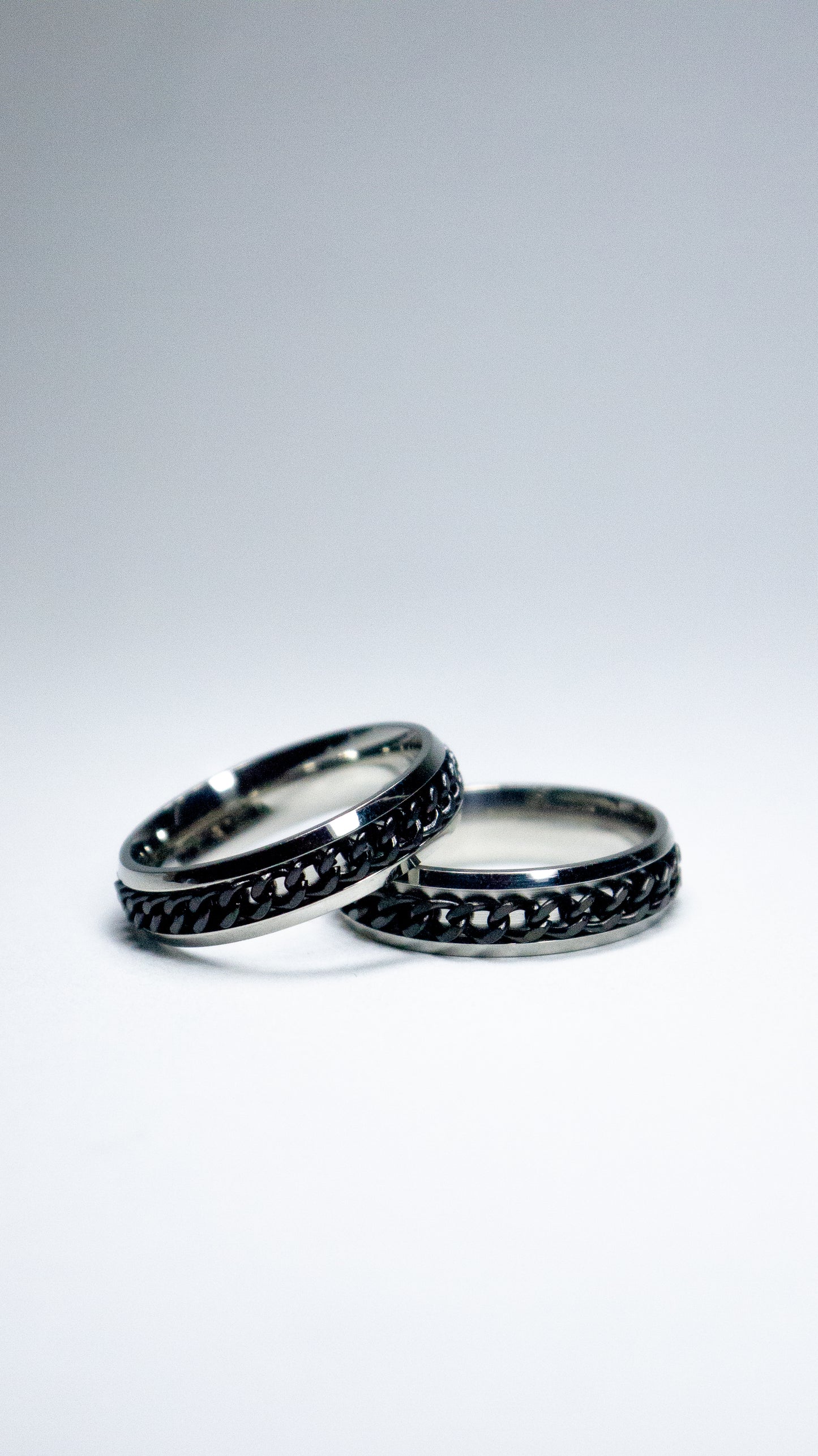 URBAN - Spinner Ring - Slim Chain