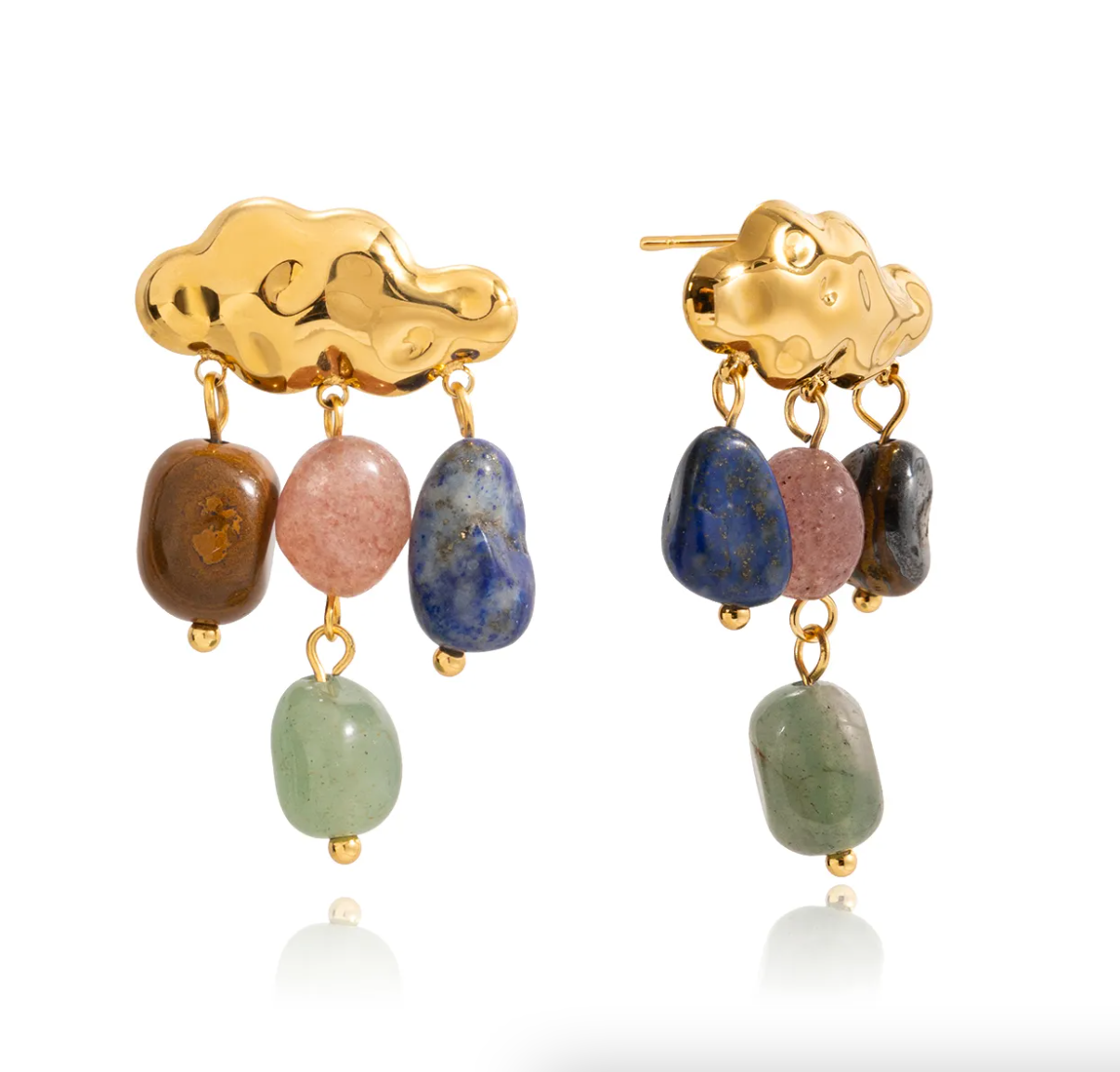 Aretes Colorful Rain