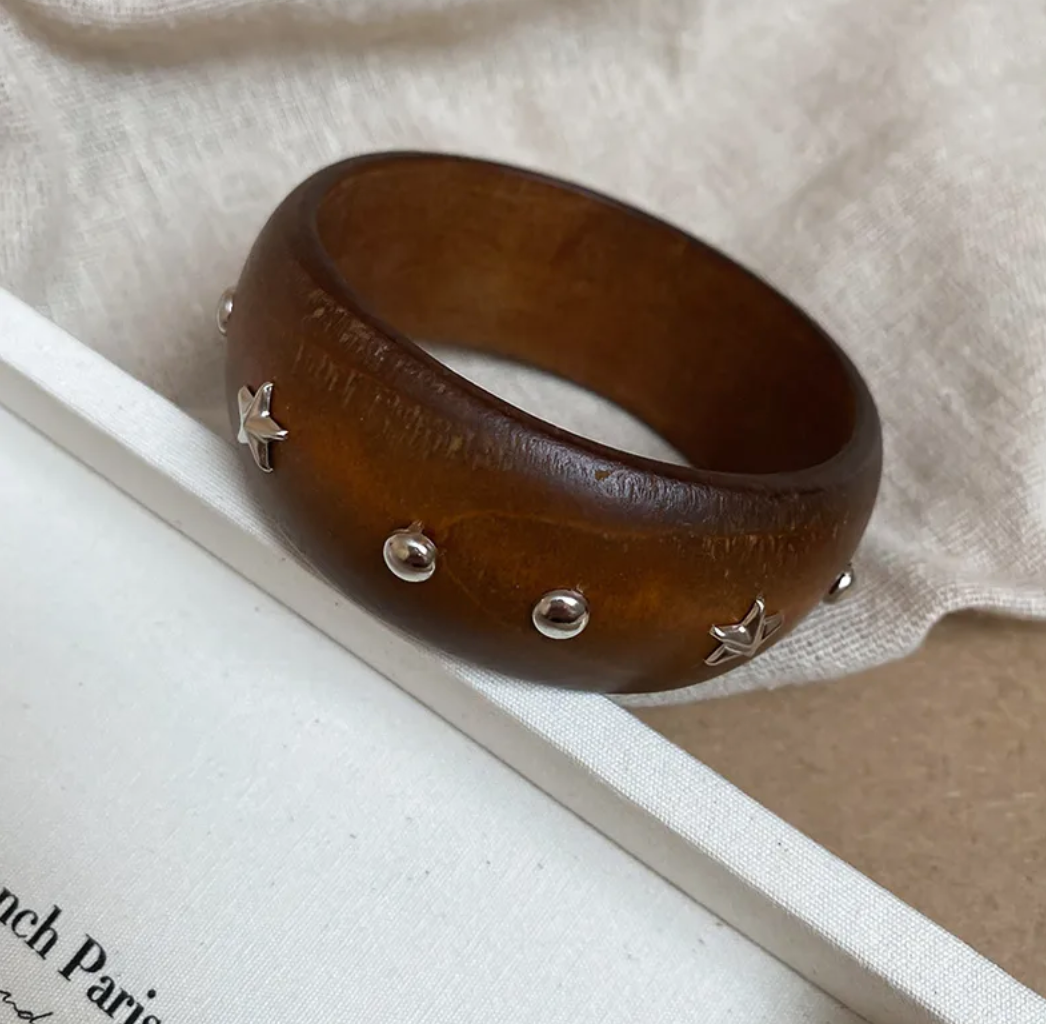 Brazalete Wood Love