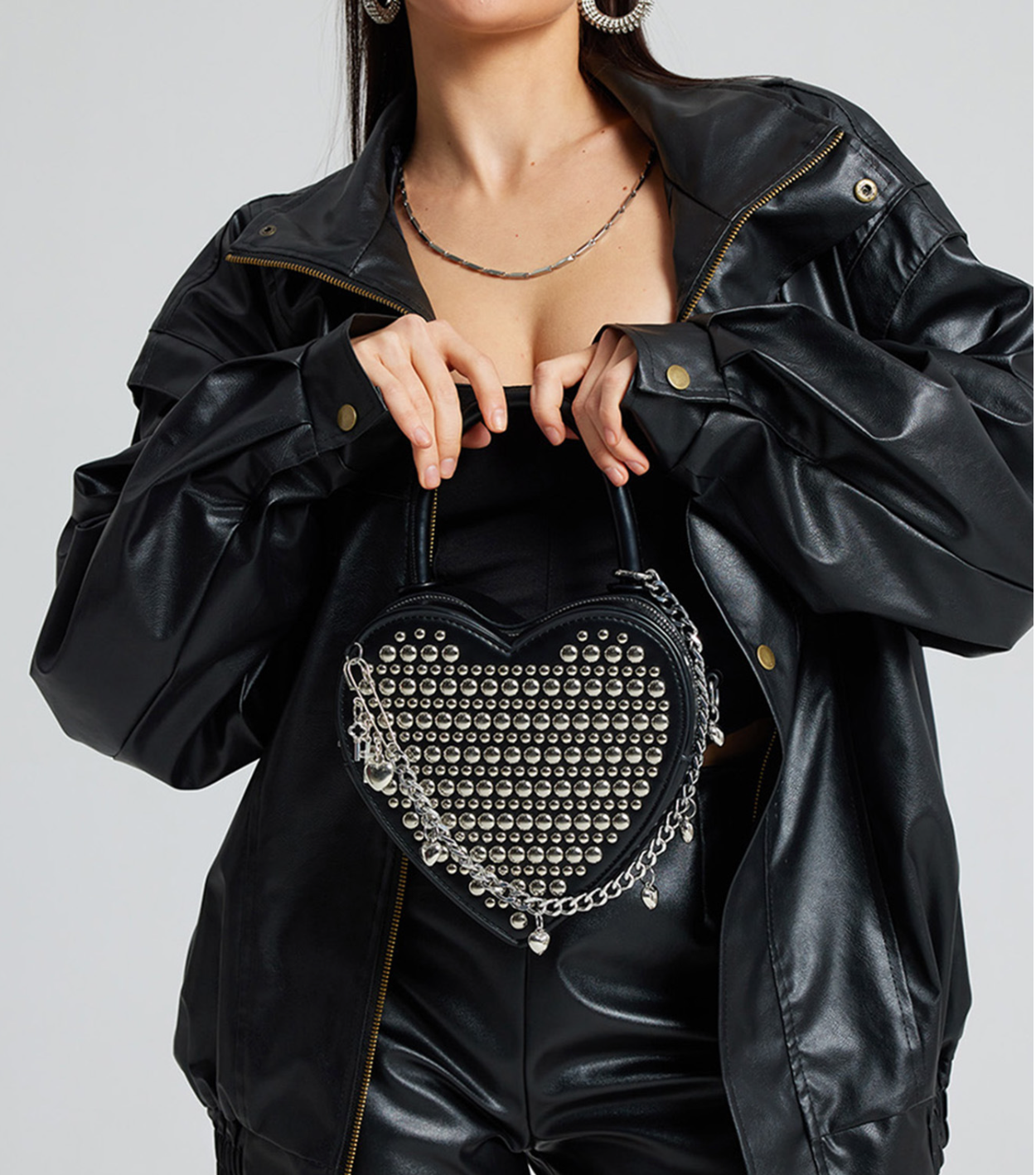 Bolso de Mano" Dark Heart"
