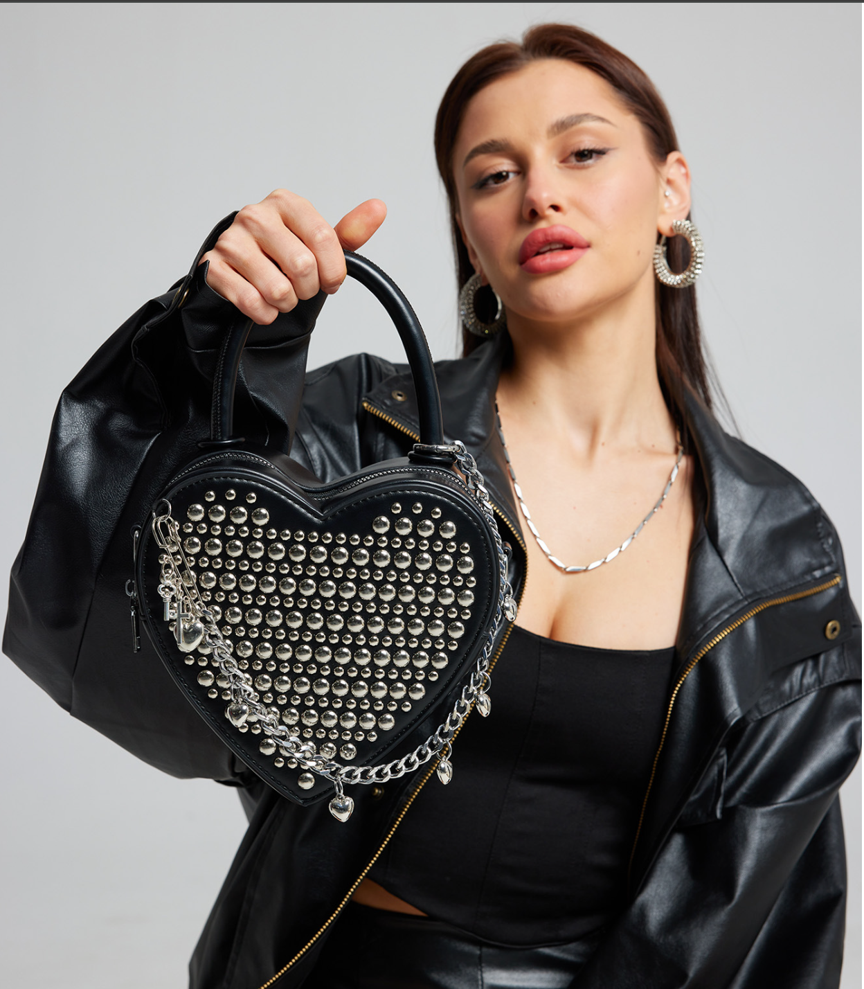 Bolso de Mano" Dark Heart"