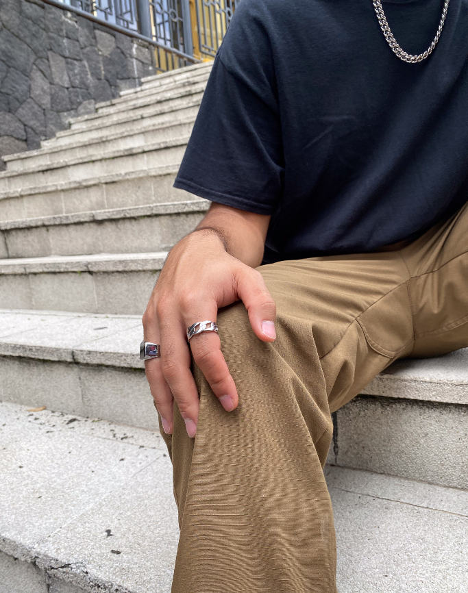 Anillo Urban “Silver Chain”