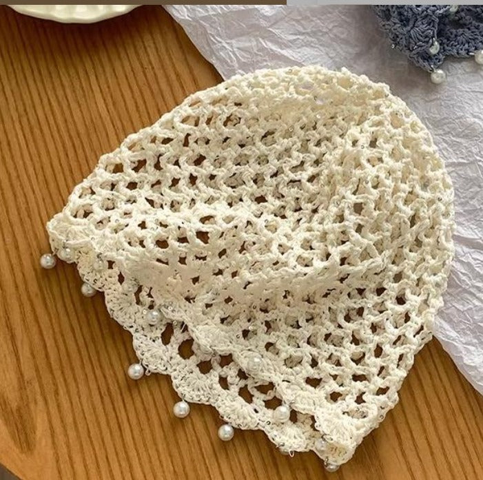 Sombrero Tejido Muse Vainilla Cream