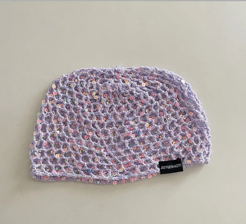 Sombrero Tejido Muse Lila