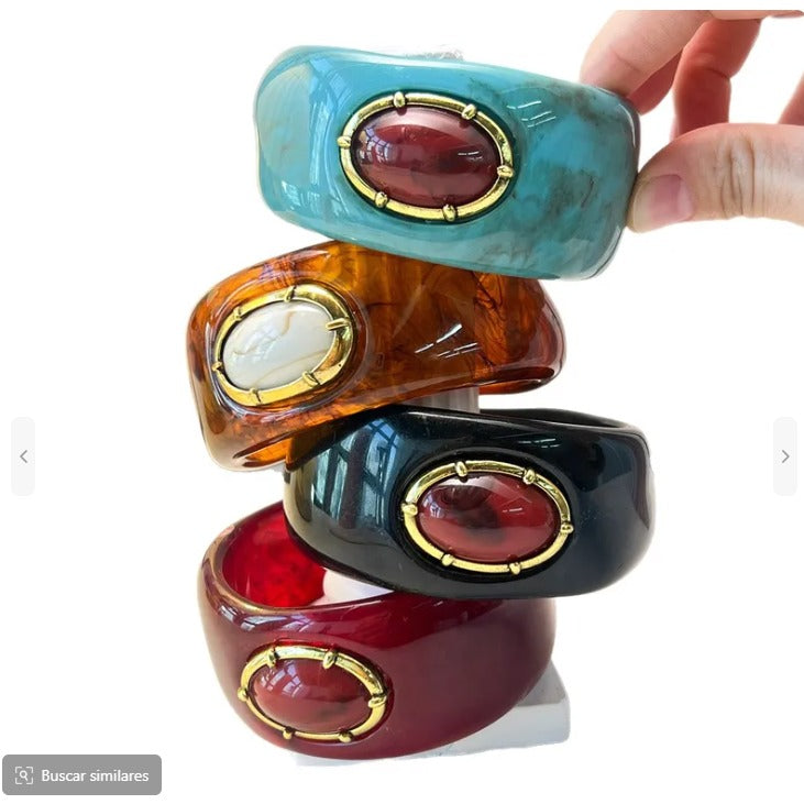 Brazalete Goba Turquoise