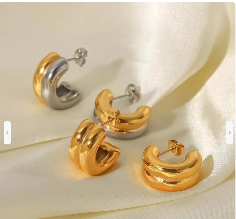 Pendientes Mini Double