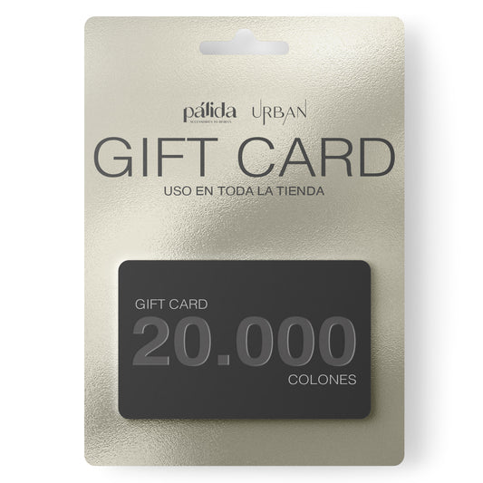 Gift Card - 20.000 colones