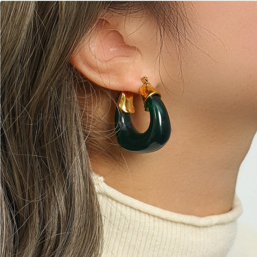 Pendientes "Chunky Emily"