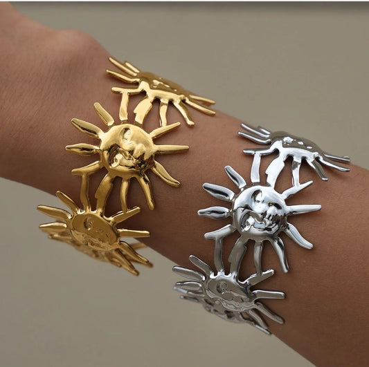 Brazalete "Silver Sun"