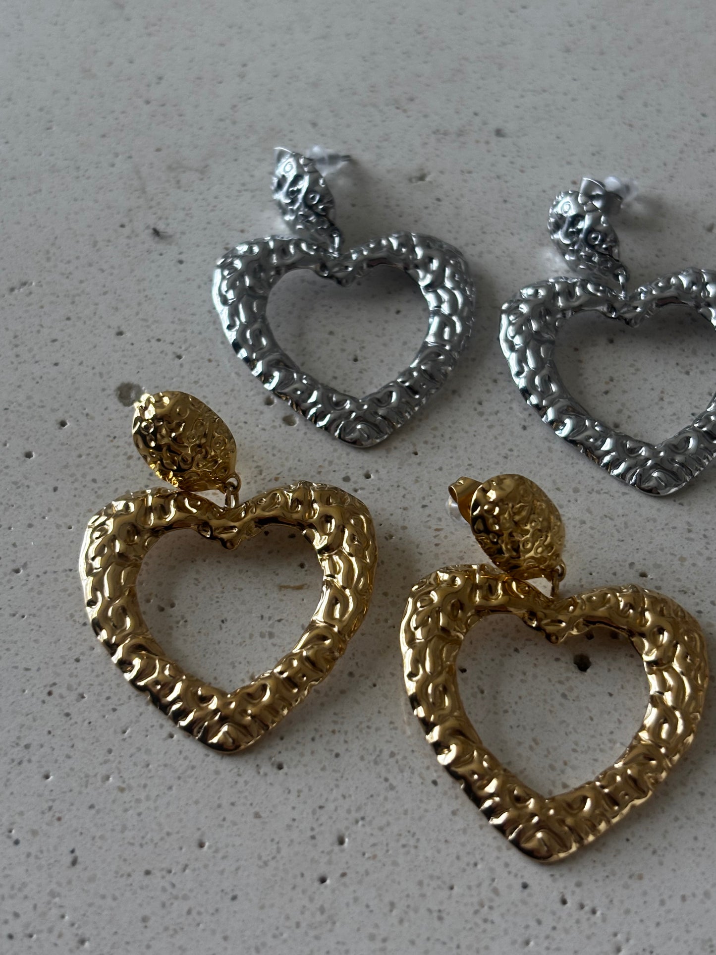 Pendientes hearts