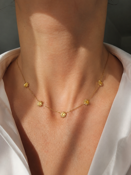 Collar tipo Gargantilla Empty Flowers