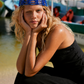 Sombrero Tejido Mesh Blue