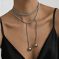 Collar Ajustable Ashly Silver