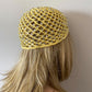 Sombrero Tejido Mesh Yellow