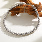 Collar Pesado Tipo Gargantilla con Balines Medios
