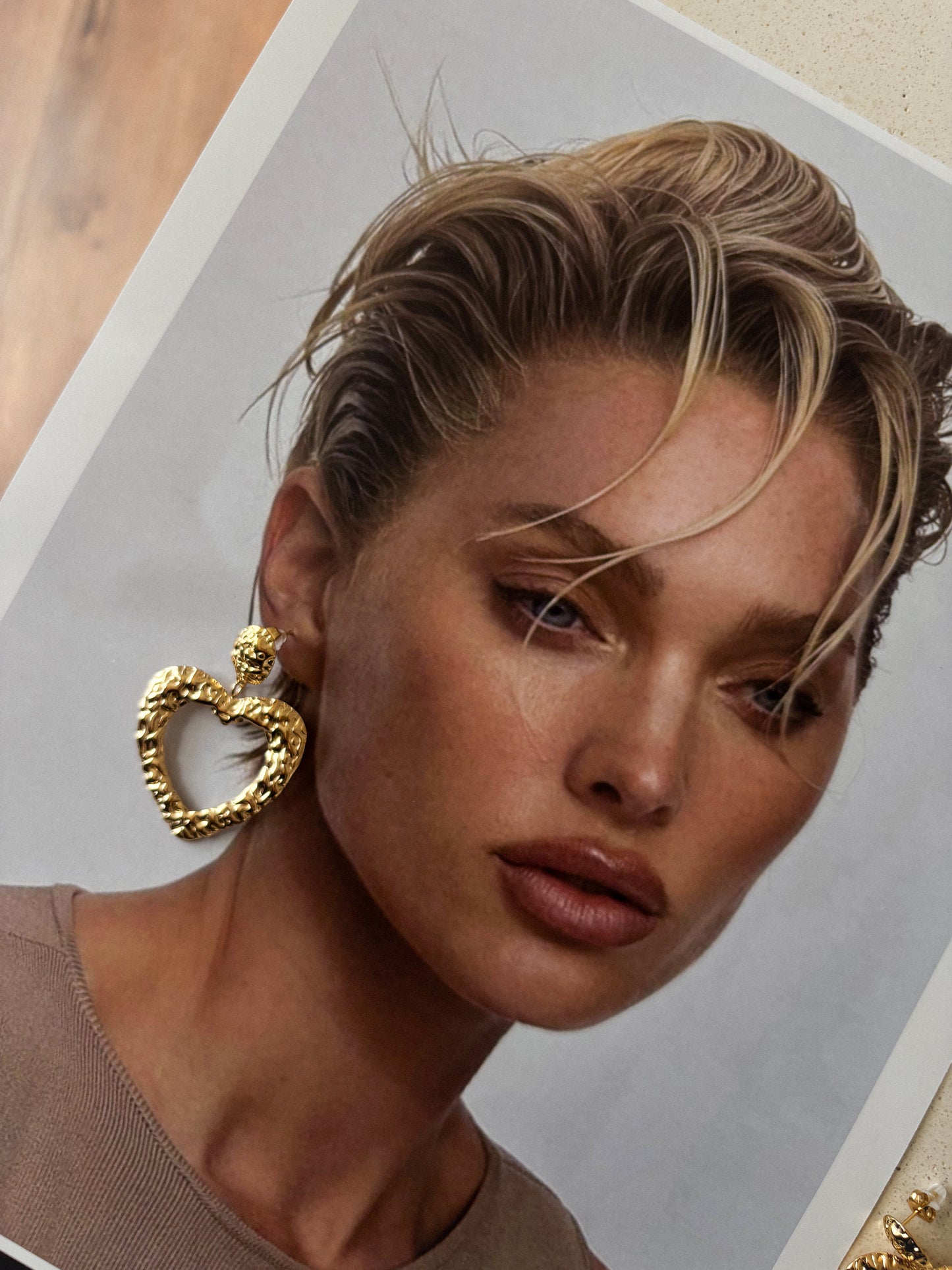 Pendientes hearts