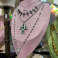 Collar Twist Cross green