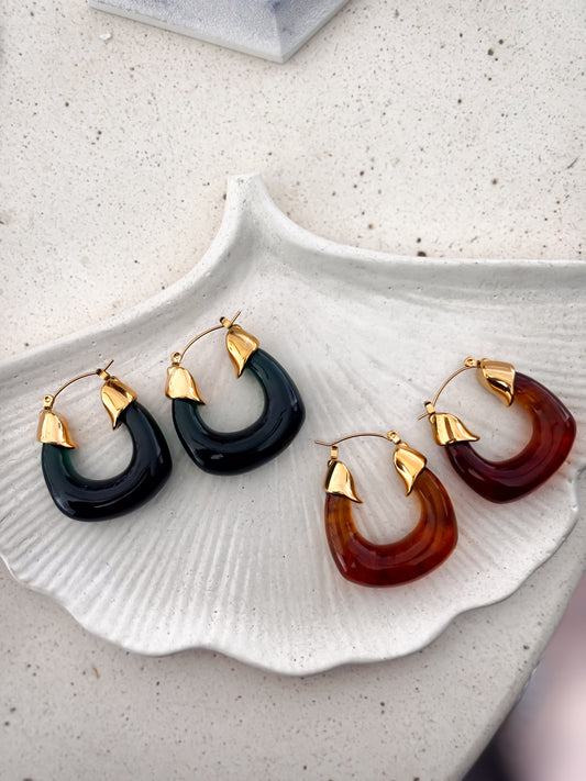 Pendientes "Chunky Emily"