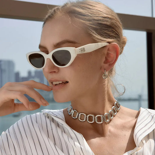 Collar Silver Squares