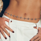 Belly Chain Silver starfish