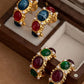 Pendientes Gemas Pearls Green