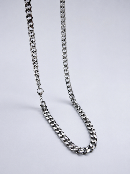 URBAN - Cadena - Silver Martillada