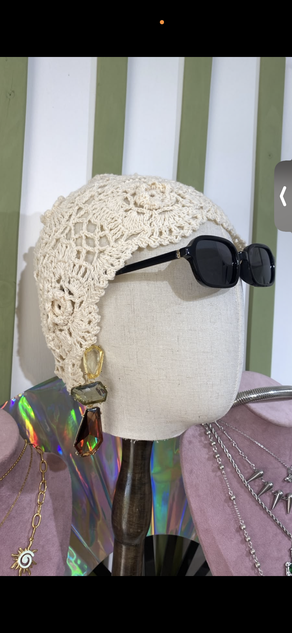 Sombrero Tejido Vainilla