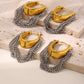 Aretes Mixed Chains Love
