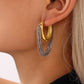 Aretes Mixed Chains Love